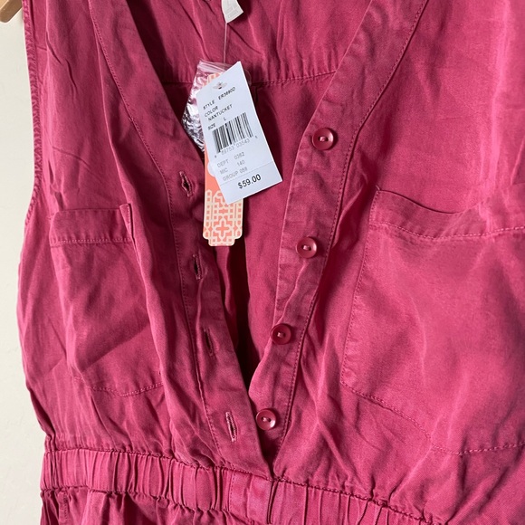 GB Pink Romper Size Large NWT - Picture 2 of 4